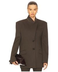 The Attico - Wool Jacket - Lyst