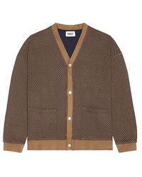 KROST - Chevron Jacquard Knit Cardigan - Lyst