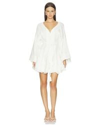 Alexis - Palmari Knot Embroidered Dress - Lyst