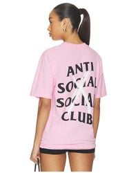 ANTI SOCIAL SOCIAL CLUB - Cancelled Hand Painted Tee - Lyst