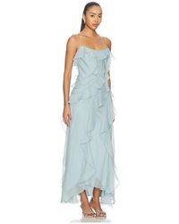 amur kiko floral tiered silk dress AMUR | Dresses | New Amur Kiko Floral Tiered Silk Dress In Navy Garden