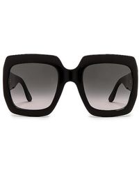 Gucci - Gafas De Sol Fashion Inspired En Color Negro Talla En - Lyst