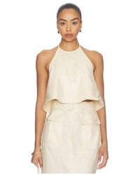 Matthew Bruch - Tie Halter Top - Lyst