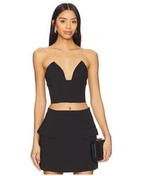 Bardot - Delphi Strapless Crop Top - Lyst