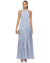 AMUR - Elani Pleated Gown - Lyst