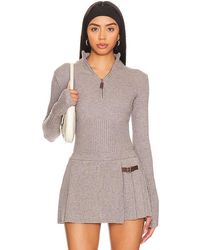 Frankie's Bikinis - Maverick Cloud Knit Sweater - Lyst