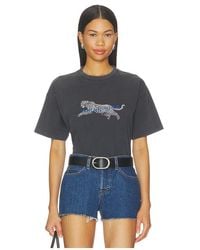 Anine Bing - Cade Tee Leopard - Lyst