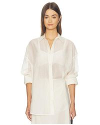 By Malene Birger - Derris Soft Organza Shirt - Lyst