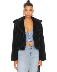 MORE TO COME - Payton Faux Fur Jacket - Lyst