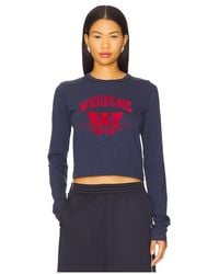 we11done - Print Long-Sleeved T-Shirt - Lyst