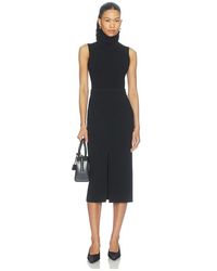 Theory - Funnel Neck Dress - Lyst