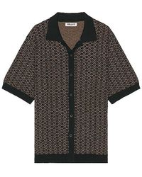 Rolla's - Bowler Pattern Knit Shirt - Lyst
