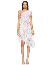 Kim Shui - Cut Out Ruffle Mini Dress - Lyst