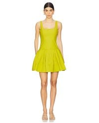 Jonathan Simkhai - Minivestido Lucy En Color Lemon, Talla (También En 10, 2, 4, 6, 8) - Lyst