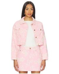 Kulani Kinis - Pixie Cropped Denim Jacket - Lyst