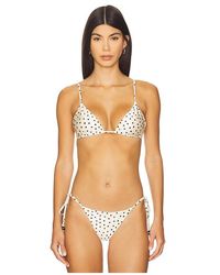 Devon Windsor - Emerson Bikini Top - Lyst