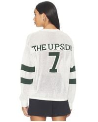 The Upside - Fenway Sebastian Knit Crew Sweatshirt - Lyst