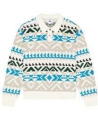 Obey - Polo-Sweatshirt Geo - Lyst