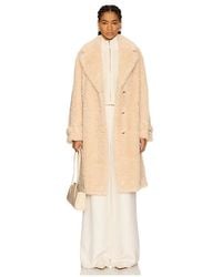 Lamarque - Adina Faux Fur Coat - Lyst