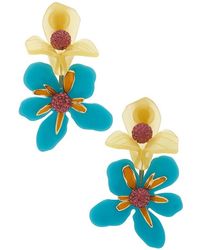 Lele Sadoughi - Bouquet Paradis Clip-On Earrings - Lyst