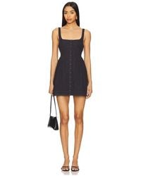 Free People - Astrid Oxford Mini Dress - Lyst