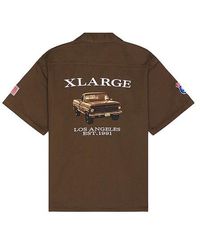 X-Large - Old Pick Up Truck Short Sleeve Work Shirt - Lyst
