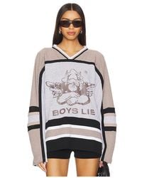 Boys Lie - Dating History Mother Pucker Jersey Top - Lyst