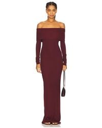 ÉTERNE - Maxivestido En Color Vino Talla (También En M, S, Xl, Xs) - Lyst