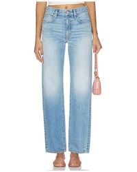 SLVRLAKE Denim - Kendra Straight Leg Jeans - Lyst