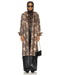 Alice + Olivia - Nevada Drapey Mid Length Trench Coat - Lyst