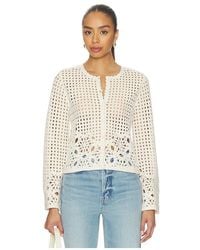 FRAME - The Postcard Cardi - Lyst