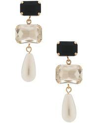 petit moments - Alexis Pearl Drop Earrings - Lyst