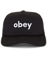 Obey - Lowercase Trucker - Lyst