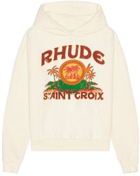 Rhude - St. Croix Hoodie - Lyst