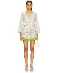 MISA Los Angles - Minivestido Elisabetta En Color Blanco Talla En - Lyst