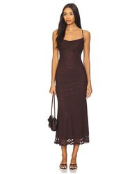 Bardot - Midikleid Aus Mesh Adoni - Lyst