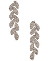 Shashi - Lilietta Leaf Earring - Lyst