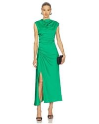 Jonathan Simkhai - Burke Draped Mini Dress - Lyst
