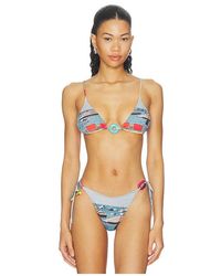 YELLOW THE LABEL - X Revolve Sade Charm Bikini Top - Lyst