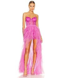 For Love & Lemons - X Revolve Bustier Gown - Lyst