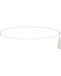 Ettika - Simple Tassel Chain Belt - Lyst