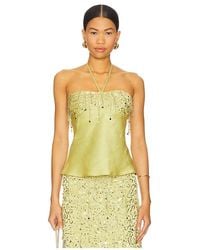 Asta Resort - Yasmin Hand Beaded Halter Neck Top - Lyst