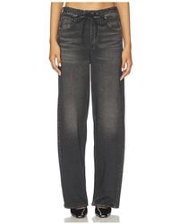Rag & Bone - Pierna Ancha Miramar Terry En Color Negro Talla (También En M, S, Xxs) - Lyst