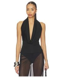 LAPOINTE - Oberteil Cowl Neck - Lyst