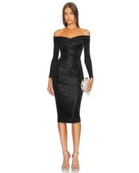 Michael Costello - X Revolve Hana Midi Dress - Lyst