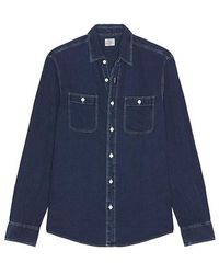 Faherty - The Tried And True Chambray Workshirt - Lyst