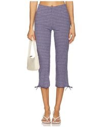 Free People - Feeling Flirty Slim Capri Pant - Lyst