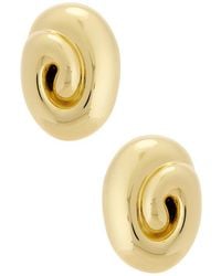 Lele Sadoughi - Spiral Dome Clip-On Earrings - Lyst