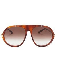 Chloé - Aly Round Sunglasses - Lyst