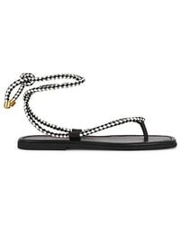 Veronica Beard - Carmina Woven Cord Sandal - Lyst